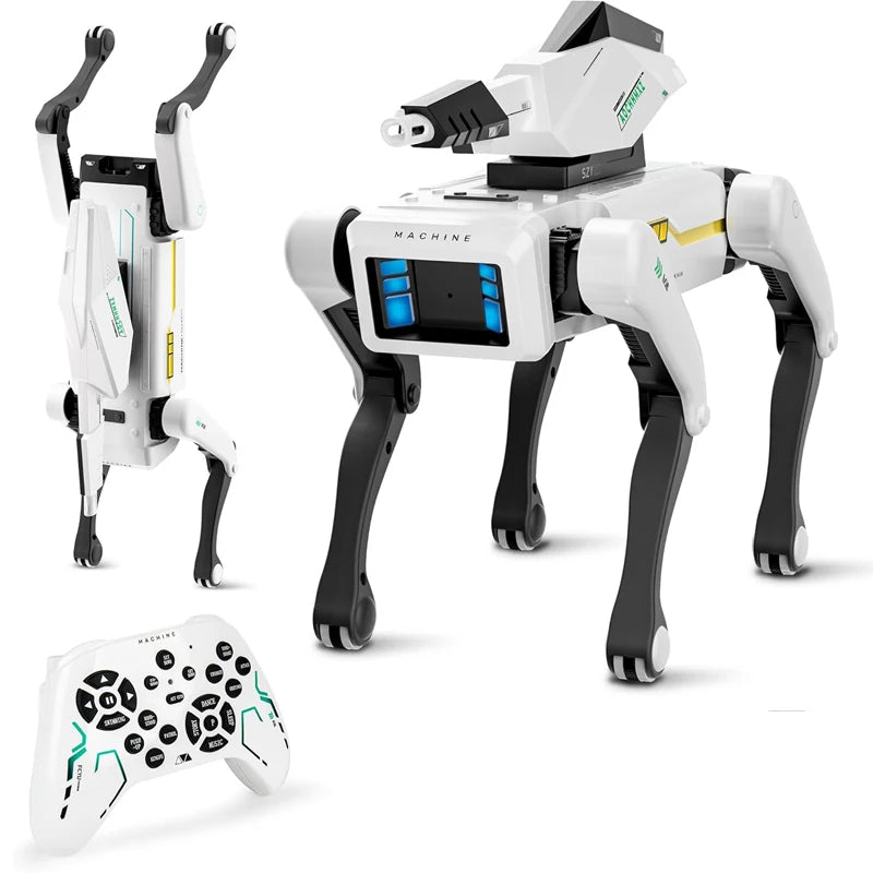Smart AI Robot Dog Toy – Voice Control & App Programmable RC Robot for Kids